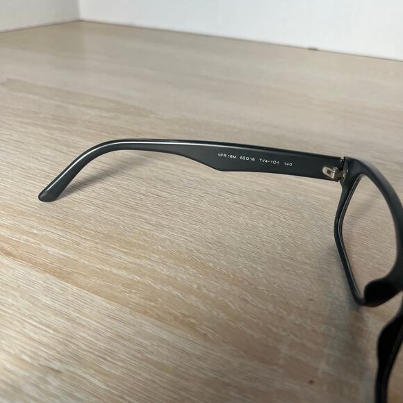 Prada VPR16M TV4-1O1 Eyeglasses Gray Square Frames READ 53-16-140 - Picture 4 of 11